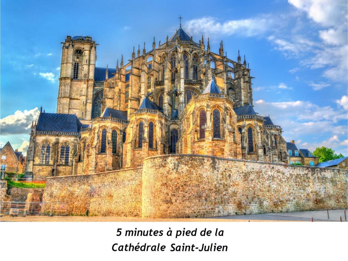 Le Myanmar - Hyper Centre - Parking - 4P Leilighet Le Mans Eksteriør bilde